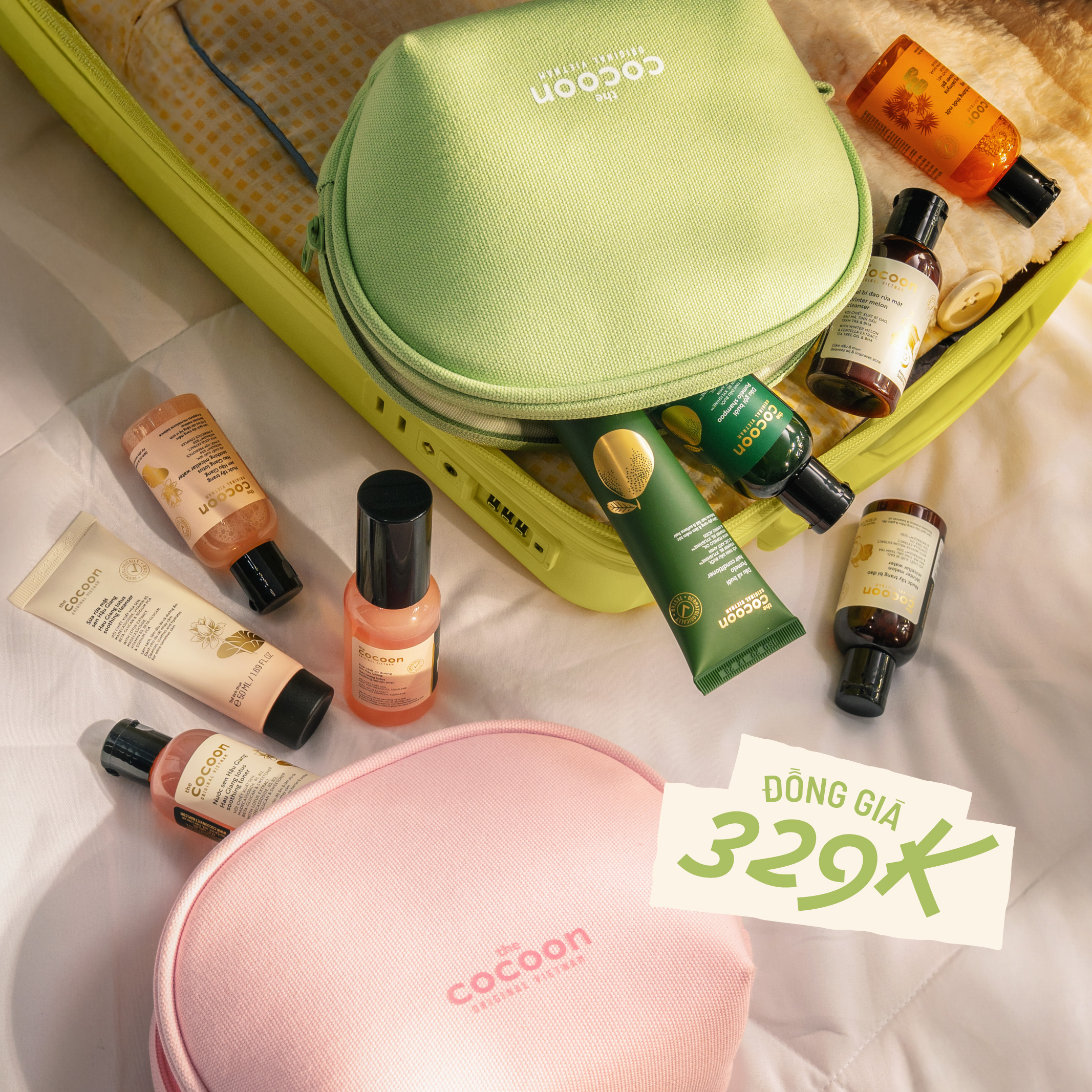 Bộ sản phẩm Travel Kit Cocoon