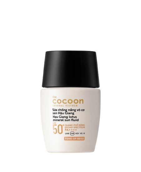 Sữa chống nắng vô cơ Sen Hậu Giang 15ml - Tone up Beige - Ảnh 10