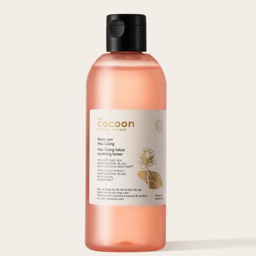 Combo Nước sen Hậu Giang 310ml + Sữa rửa mặt sen Hậu Giang 310ml