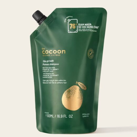 Túi Refill dầu gội bưởi không sulfate 500ml
