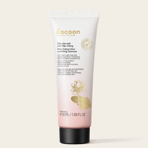 2 Sữa rửa mặt sen Hậu Giang 50ml
