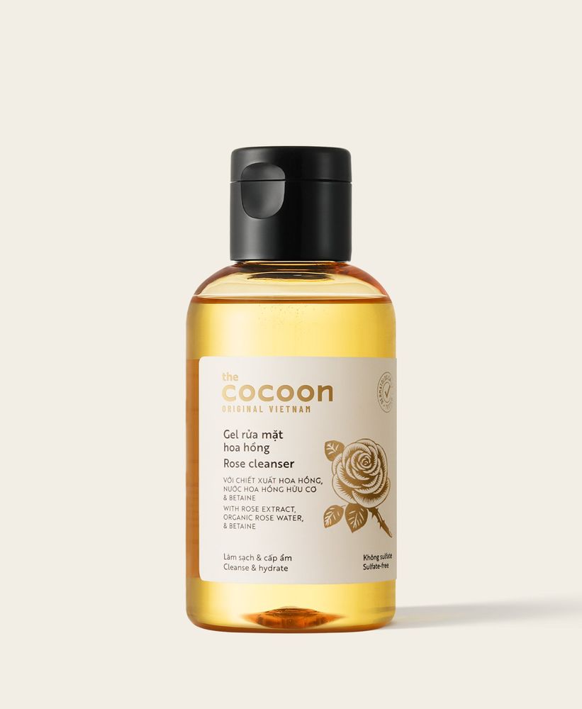 Combo Nước Tẩy Trang Sen Hậu Giang 140ml & Gel Rửa Mặt Hoa Hồng 140ml - Ảnh 2