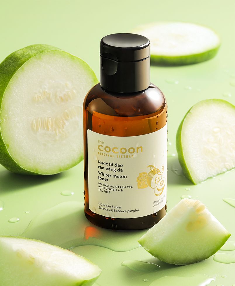 Combo làm sạch và chăm sóc da mụn từ bí đao - Ảnh 2
